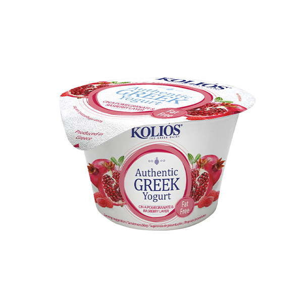 Yogurt greco al melograno e lampone
