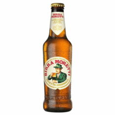 Moretti Beer 66cl. Authentic and Original.