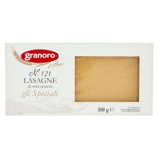 Lasagne Sheet Pasta Granoro High Protein 500 grams