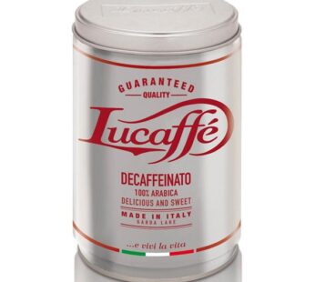 Caffè Decaffeinato, 100% Arabica in grani, caffè in lattina 250 gr.