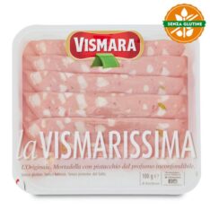 Mortadella with Pistachio  Vismara la Vismarissima 100 gr