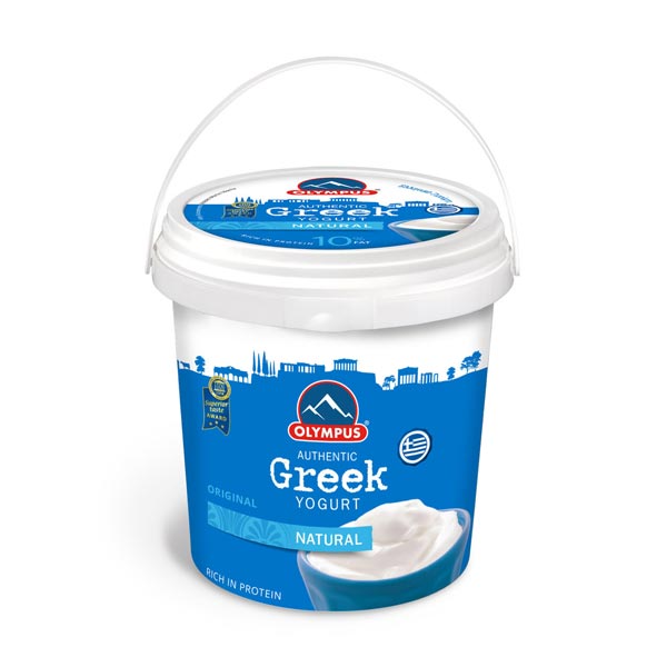 Greek Yoghurt Olympus 10% Fat Strained 1kg
