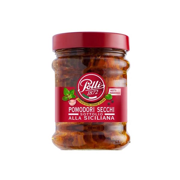Dried tomatoes in Sicilian olive oil 285 gr
