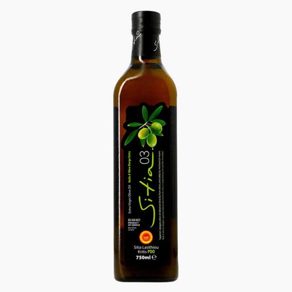 Olio extra vergine di oliva greco Sitia 03 750ml