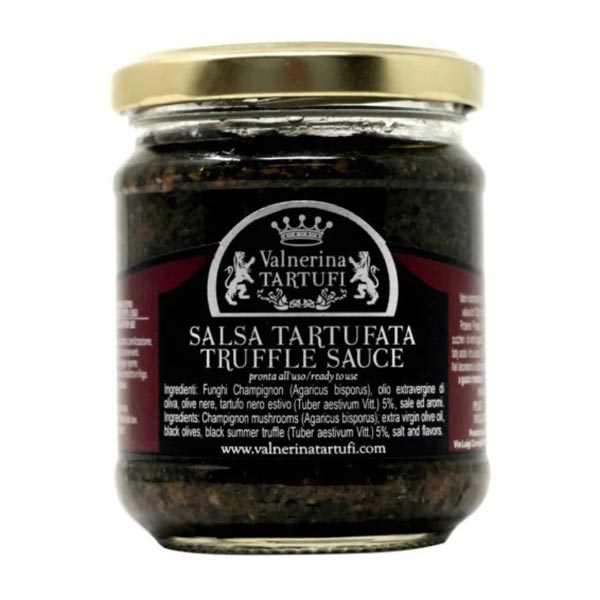 Truffle Sauce 10% Italian Valnerina Premium 180gr