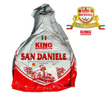 San Daniele Old King’s 9kg Prosciutto Crudo: Italian Quality